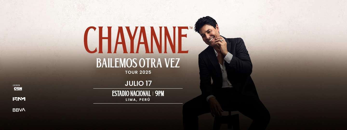 Chayanne en Perú 2025:  Gira “Bailemos Otra Vez”