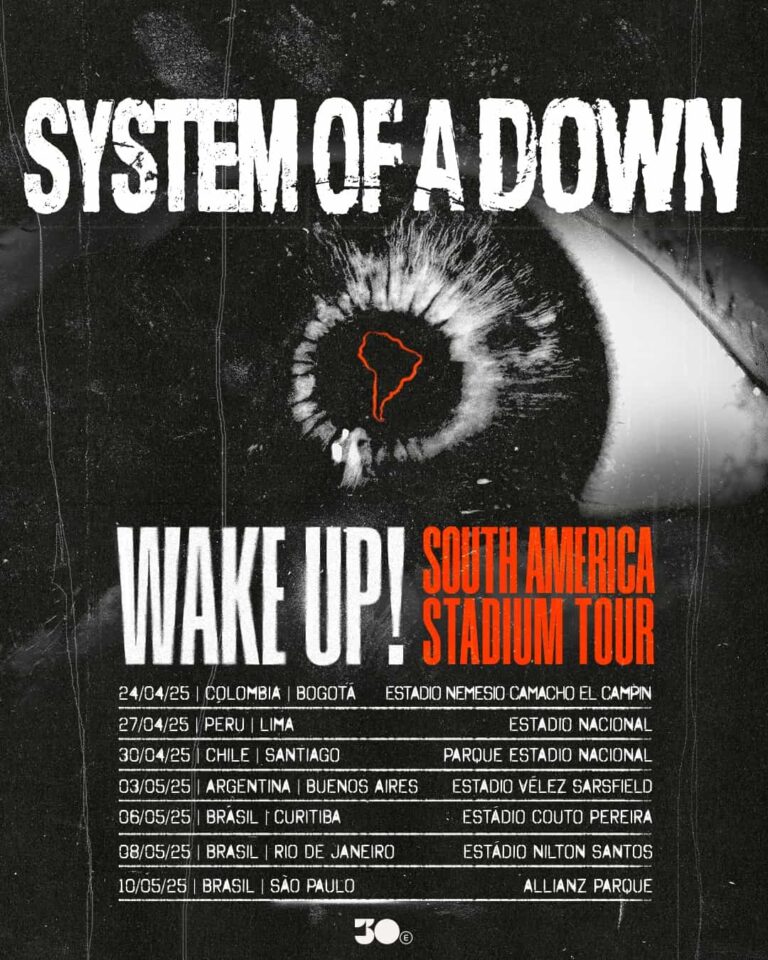 System of a Down en Lima 2025 Tu Entrada