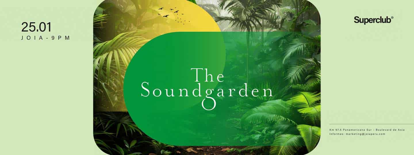 The Soundgarden en Lima 2025
