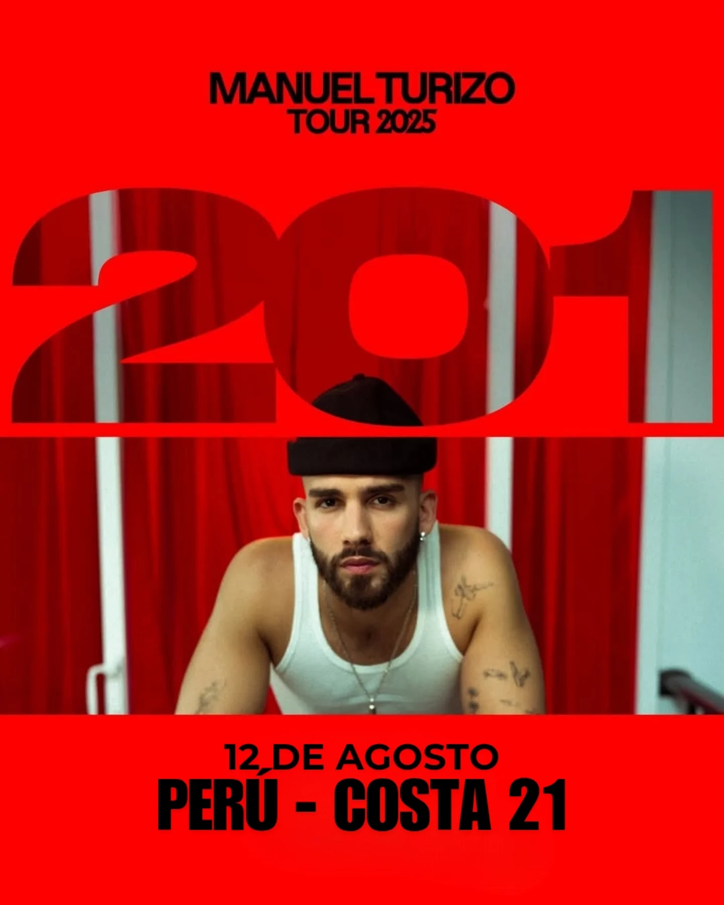 Manuel Turizo en Lima 2025