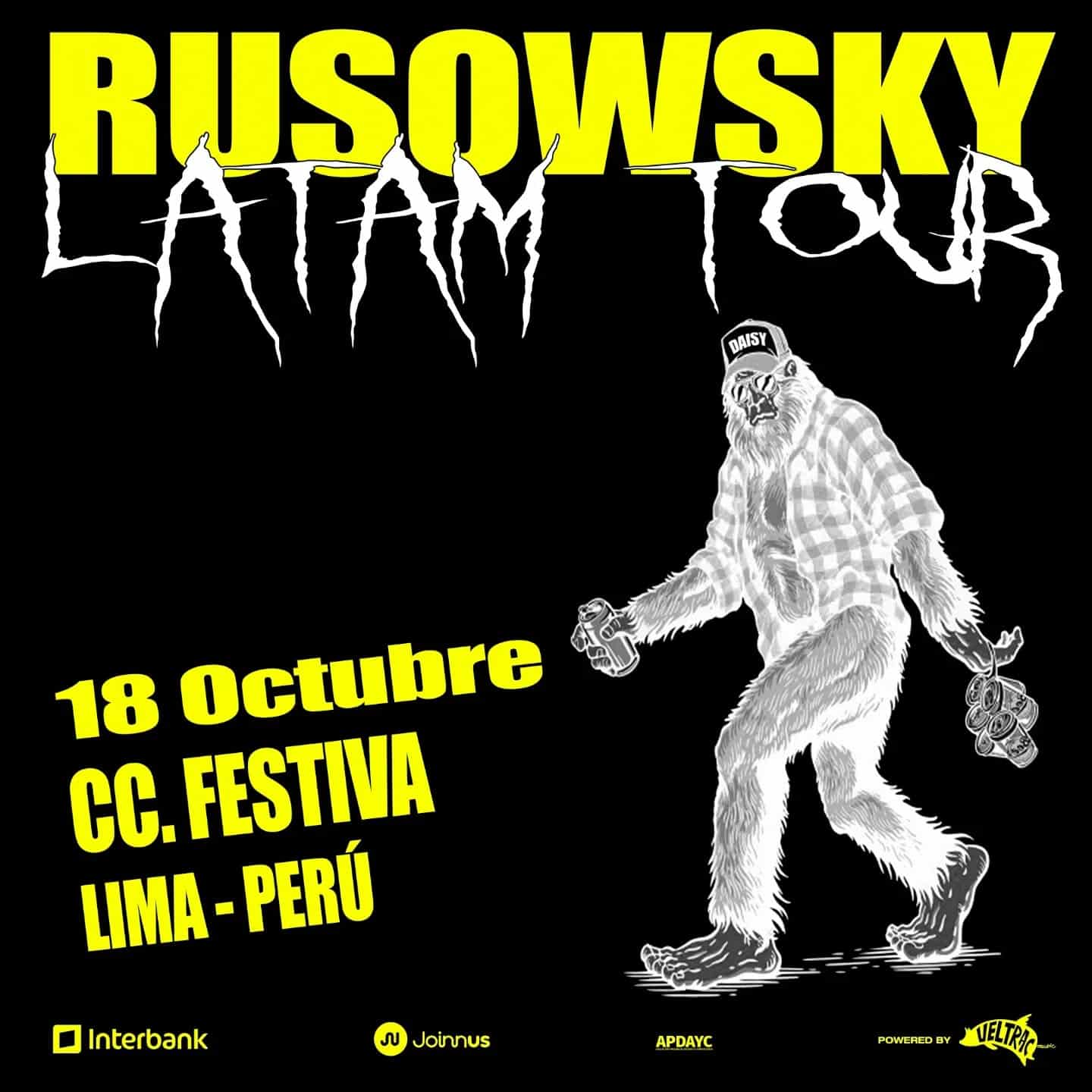 Rusowsky en Lima 2025