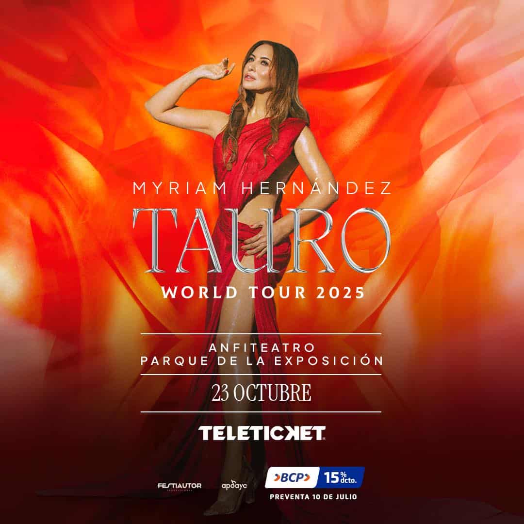 Myriam Hernández en Lima 2025