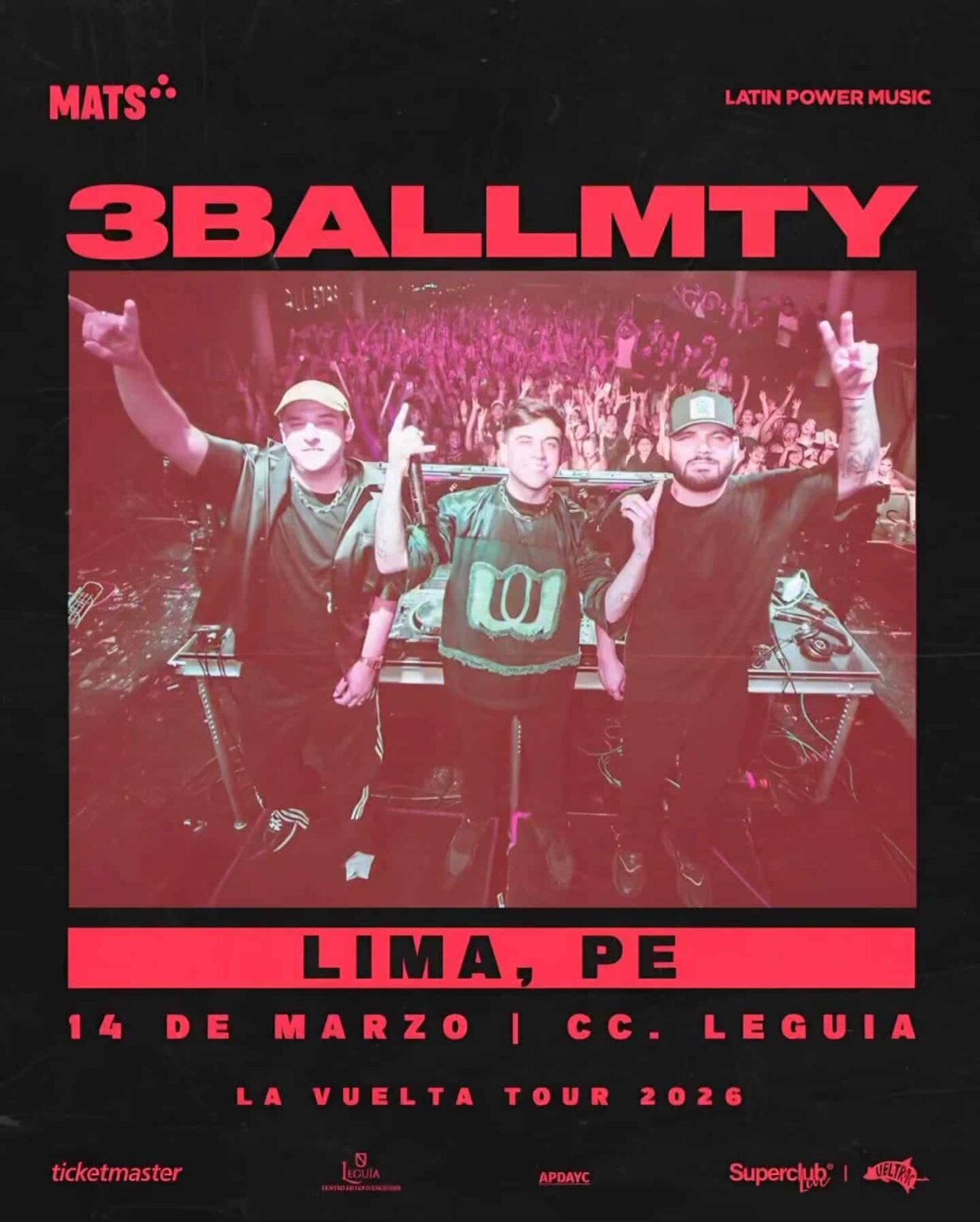 3BallMTY llega por primera vez a Lima en 2026 - Entradas para eventos ...