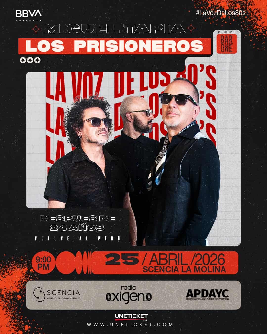 Los Prisioneros en Lima 2026