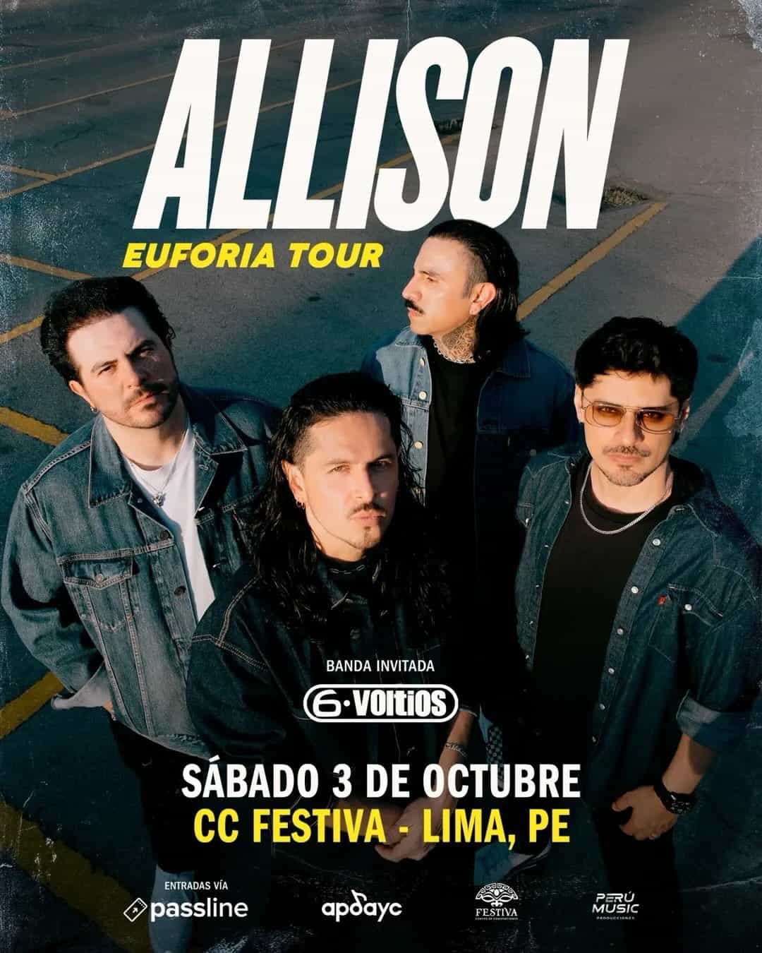 Allison confirma su esperado regreso a Lima con un show exclusivo este 3 de octubre