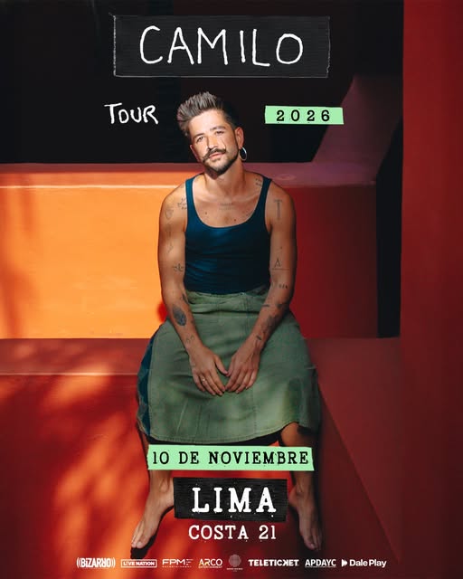 Camilo Vuelve A Lima Con Su Esperado Camilo Tour 2026 Entradas Para 