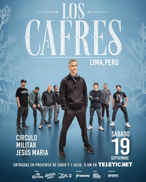 Los Cafres regresan a Lima: fecha, lugar, preventa y todo sobre su esperado concierto en Perú